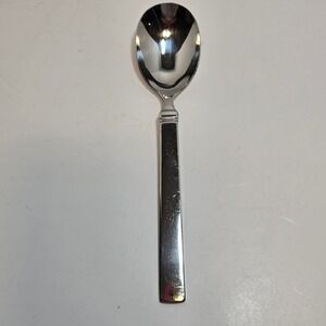 Pfaltzgraff Peyton Pattern 18/8 Stainless Steel Serving Spoon Silver  Emblem